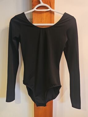 Balera Black One-Piece Ballet Leotard Size S